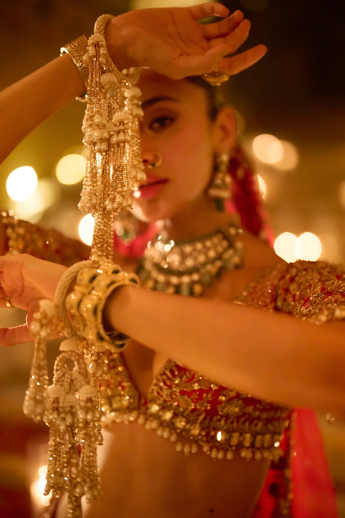 Seema Gujral - Pearl Kalira Set
