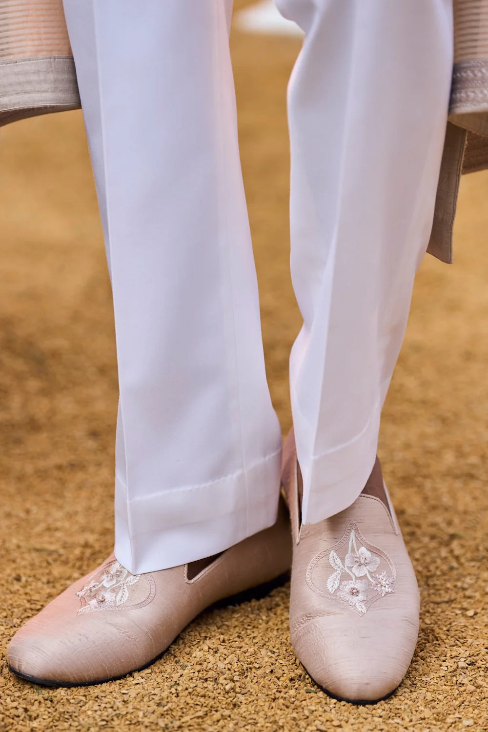 Seema Gujral - Greige Kurta Set