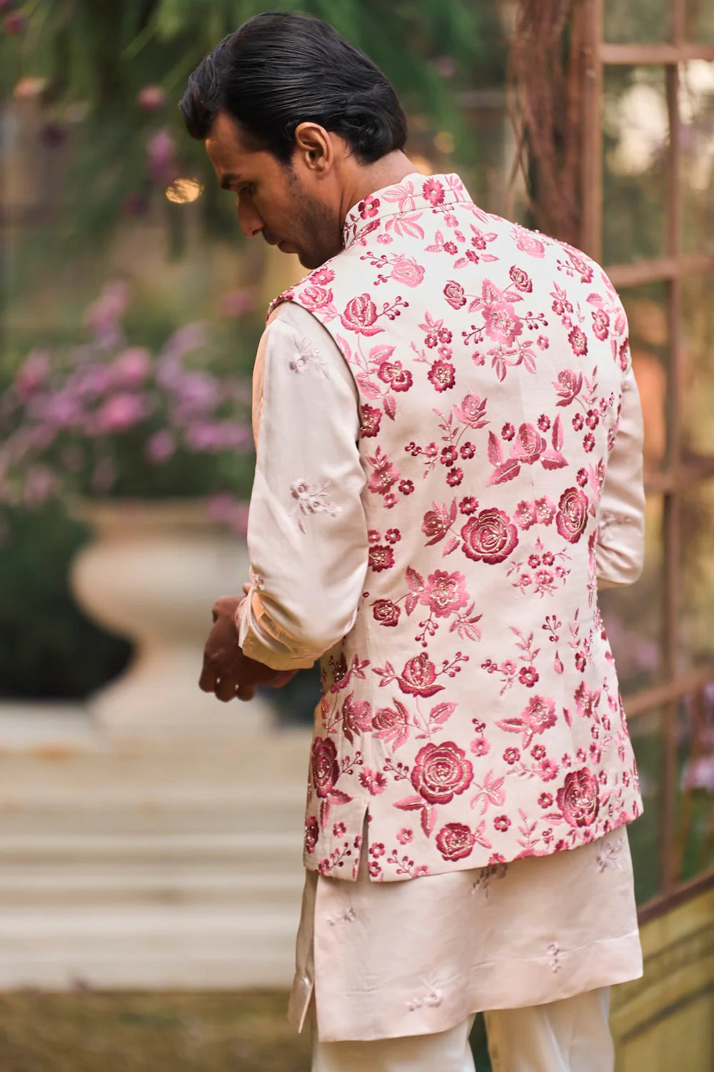 Seema Gujral - Ruby Bundi Set