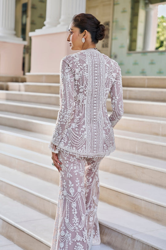 Seema Gujral - Mauve Dori Sharara Set