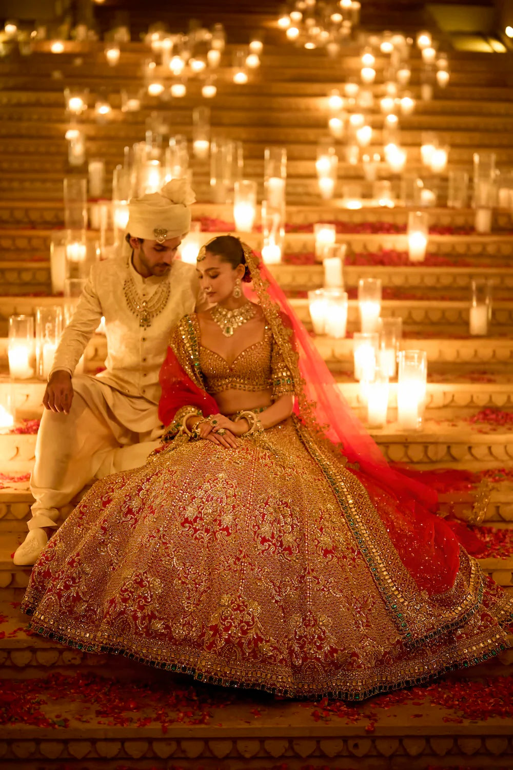 Seema Gujral - Ivory Sherwani Set