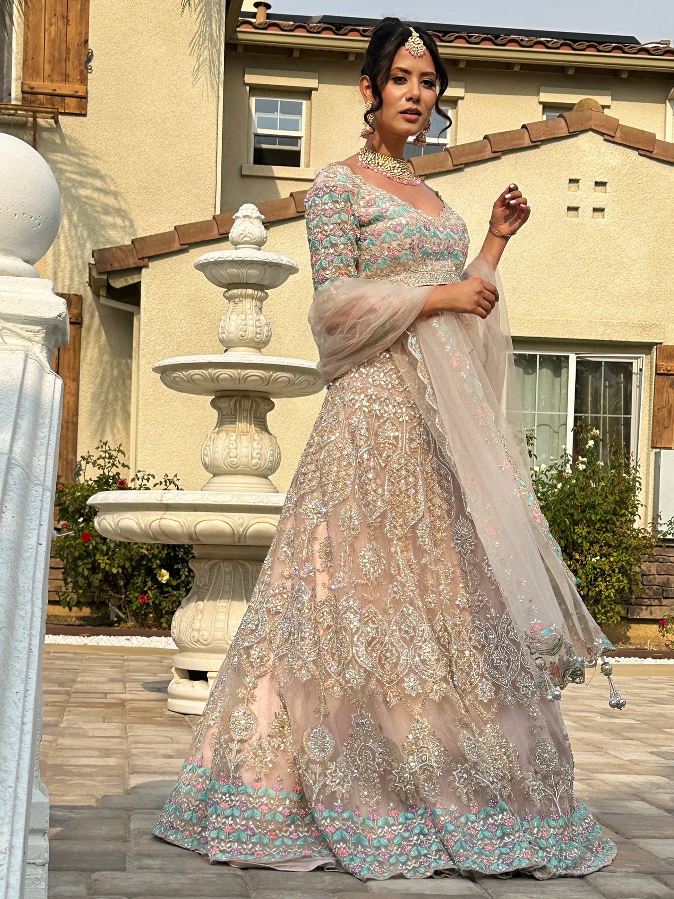 Kajol Lehenga – VAMA DESIGNS Indian Bridal Couture