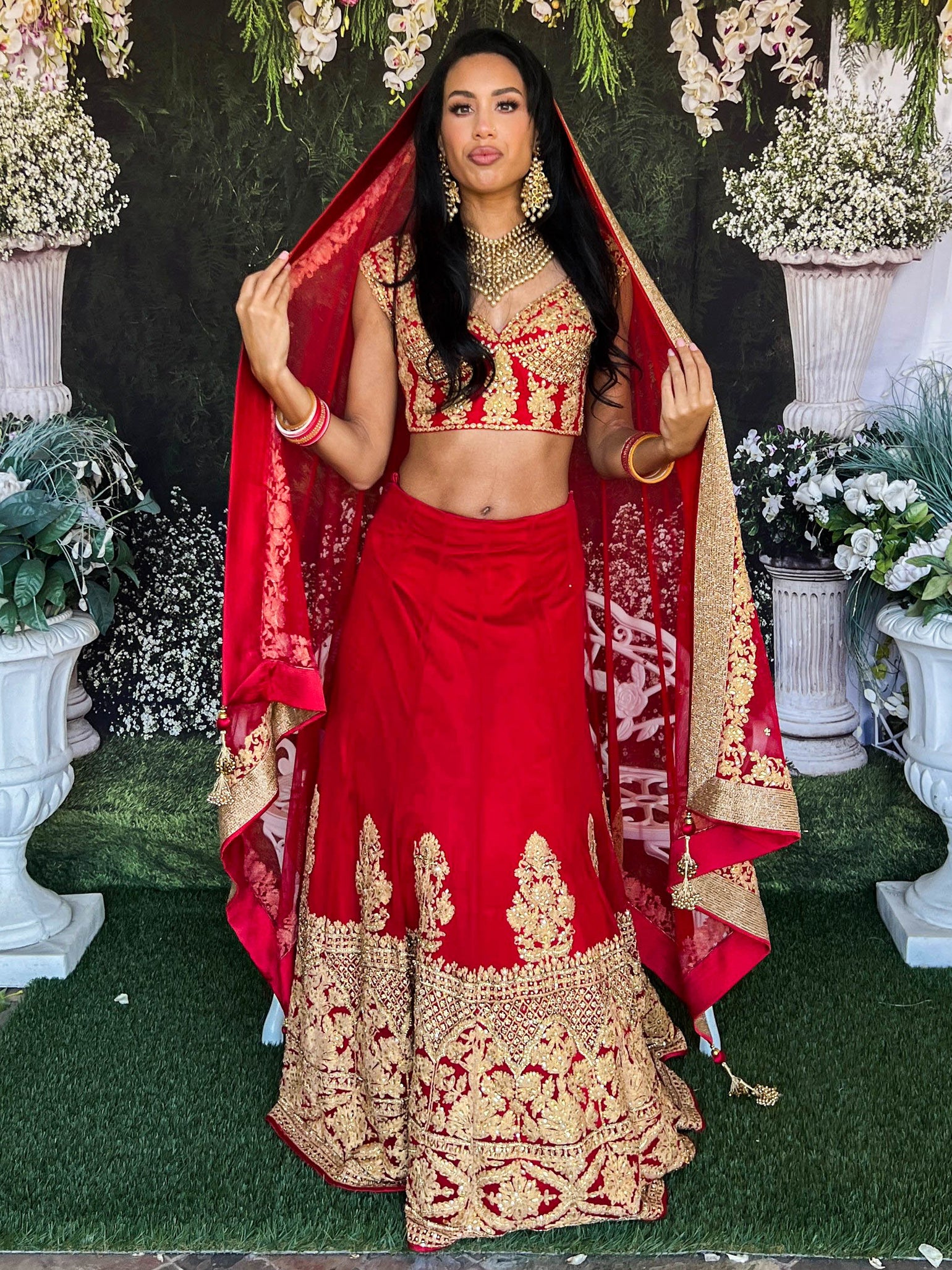 YRKKH Pranali Rathod's lehenga collection can be your timeless wedding  guest staples | IWMBuzz