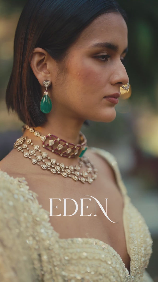 Seema Gujral - Sage Green Sequin Lehenga Set