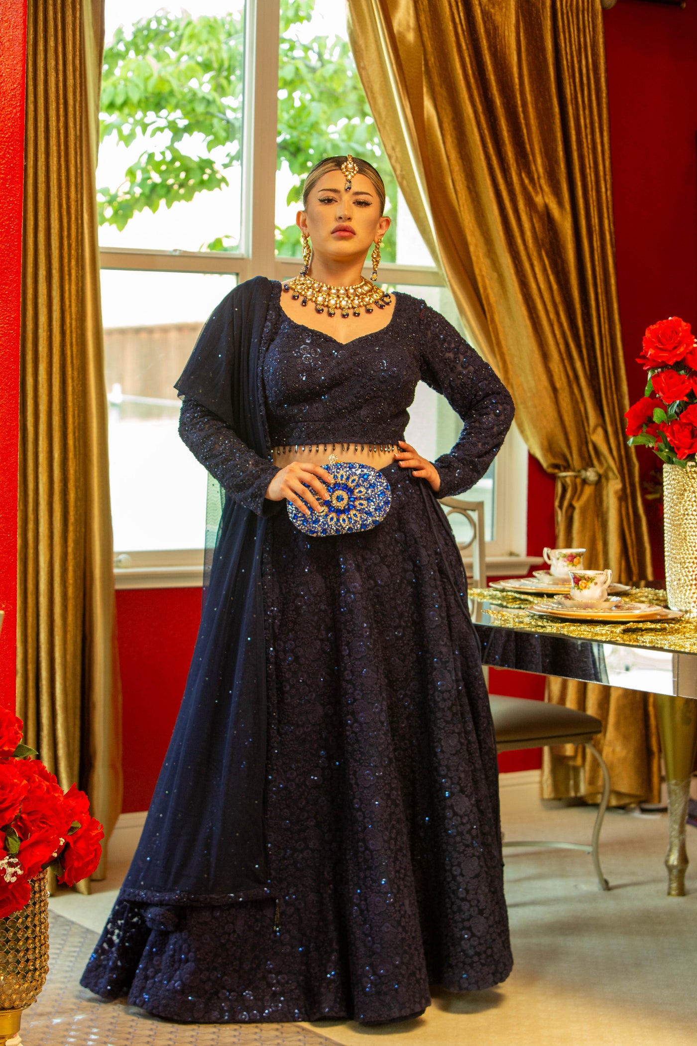 Adhara Lehenga