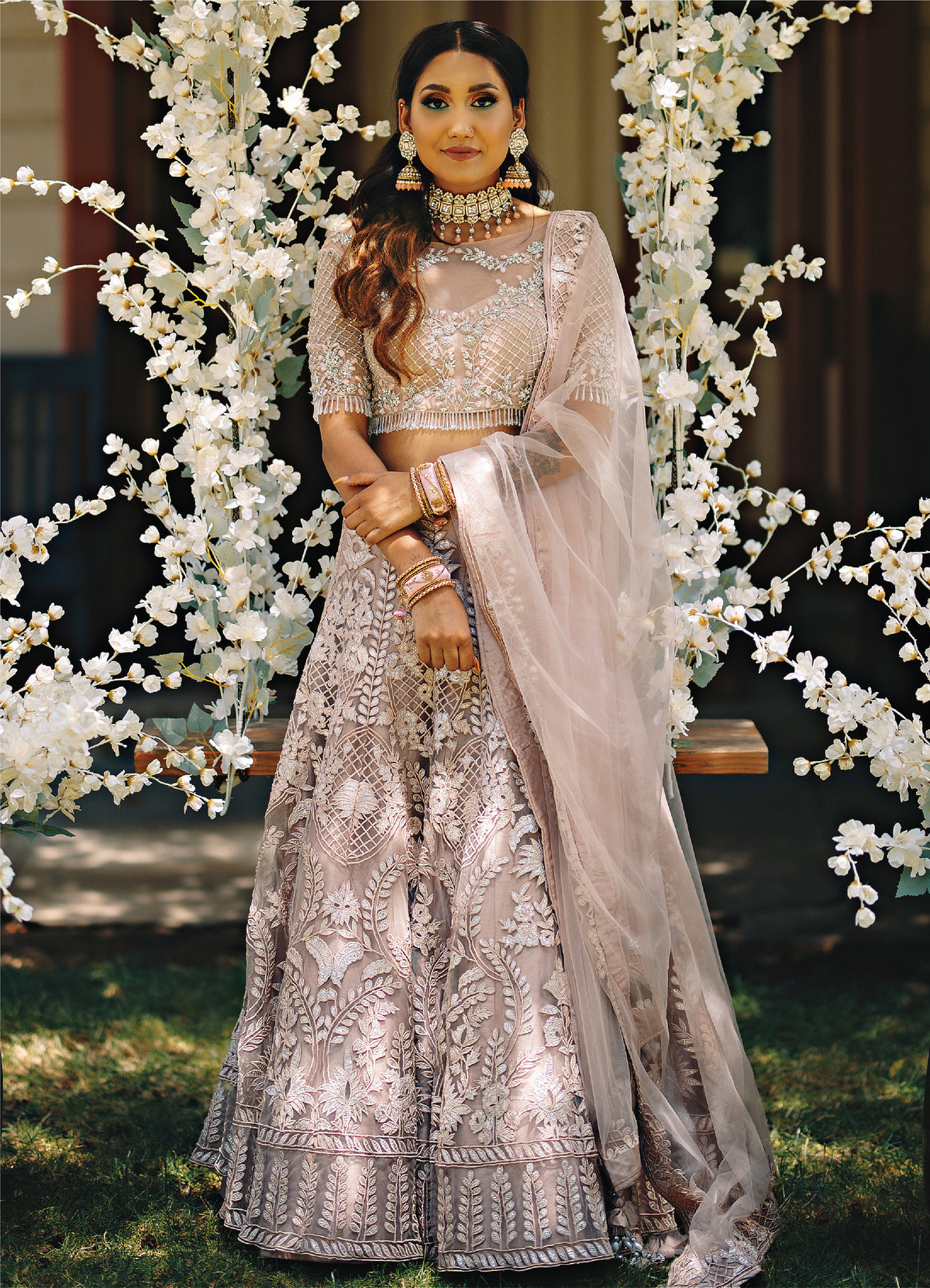 Jaspreet Rose Lehenga