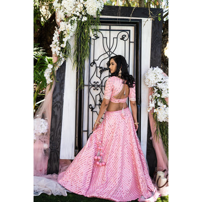 Salmon Pink Lehenga