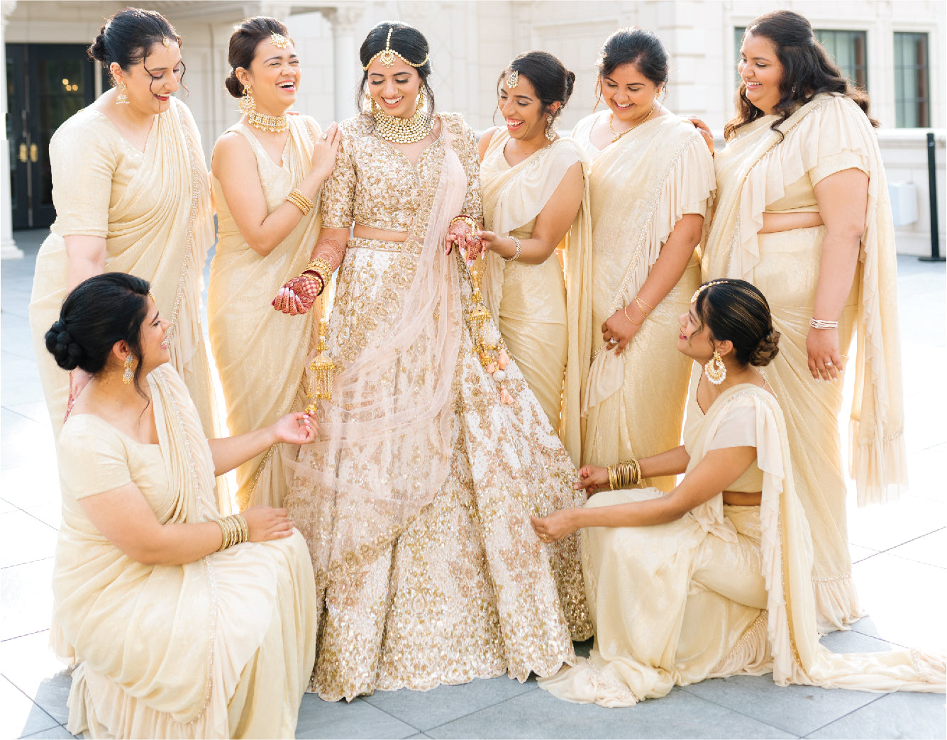 Bollywood Actress Alia Bhatt Wedding Wear Off White Saree