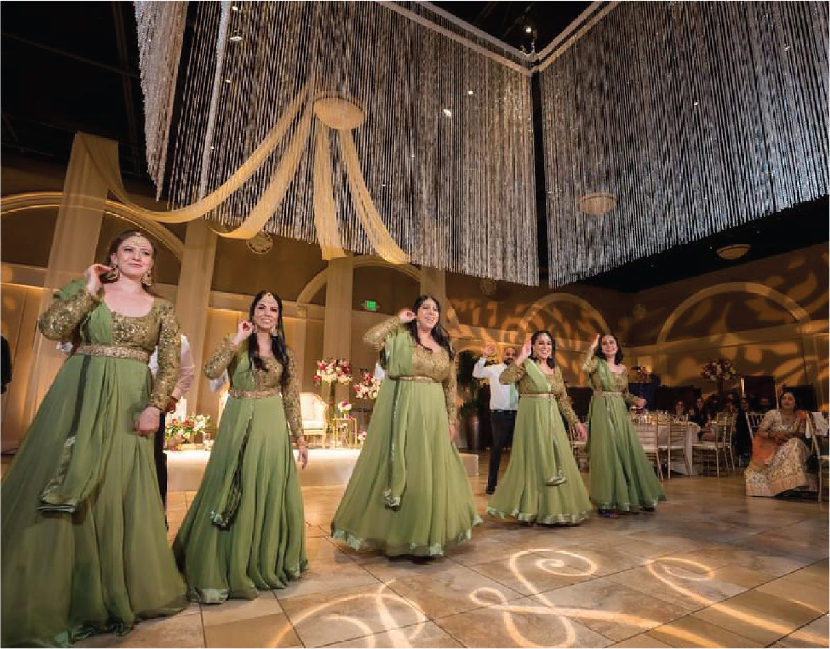 Pastel Green Bridesmaids