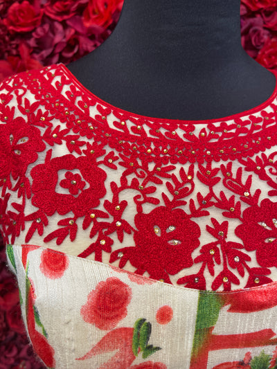 Rosery Anarkali