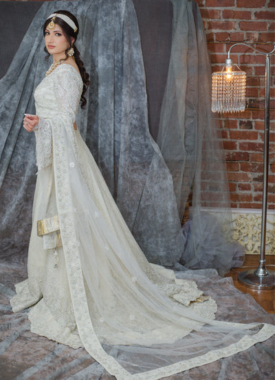White Lily Lehenga