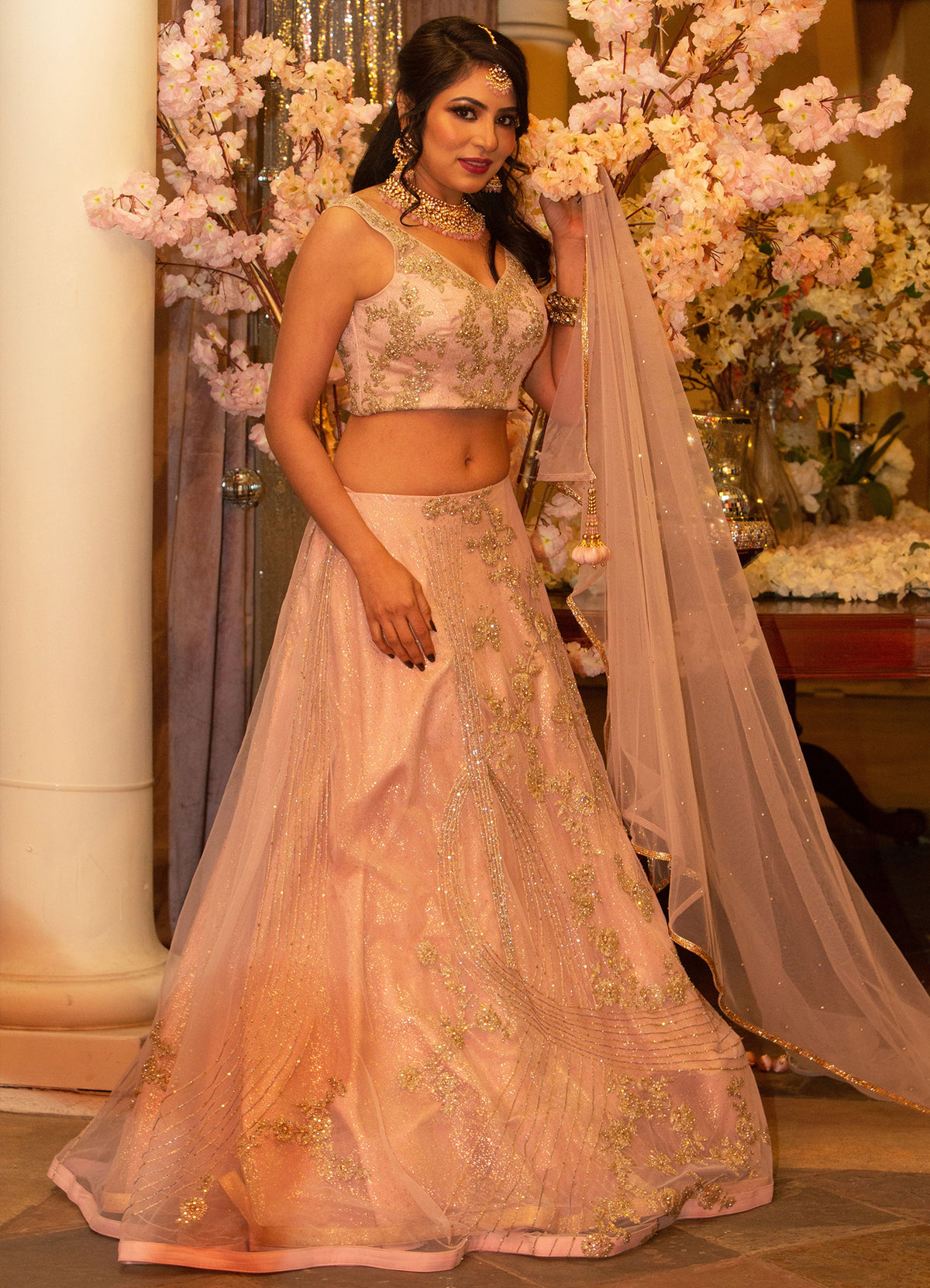 Ruby Lehenga