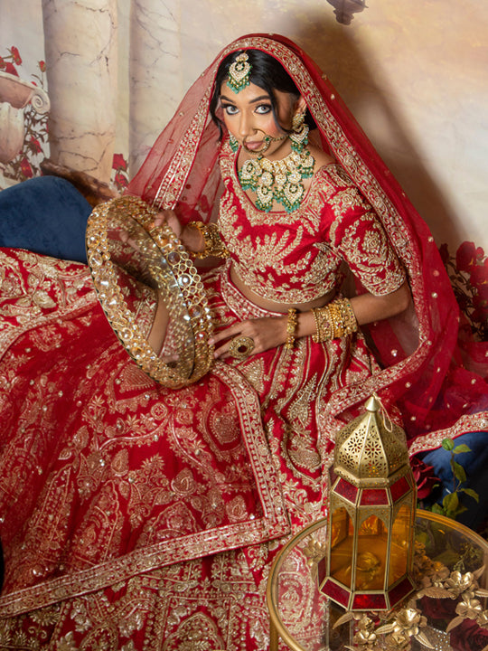 Khushi Lehenga – VAMA DESIGNS Indian Bridal Couture