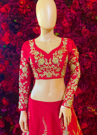Bridal red Lehenga_Indian Wear