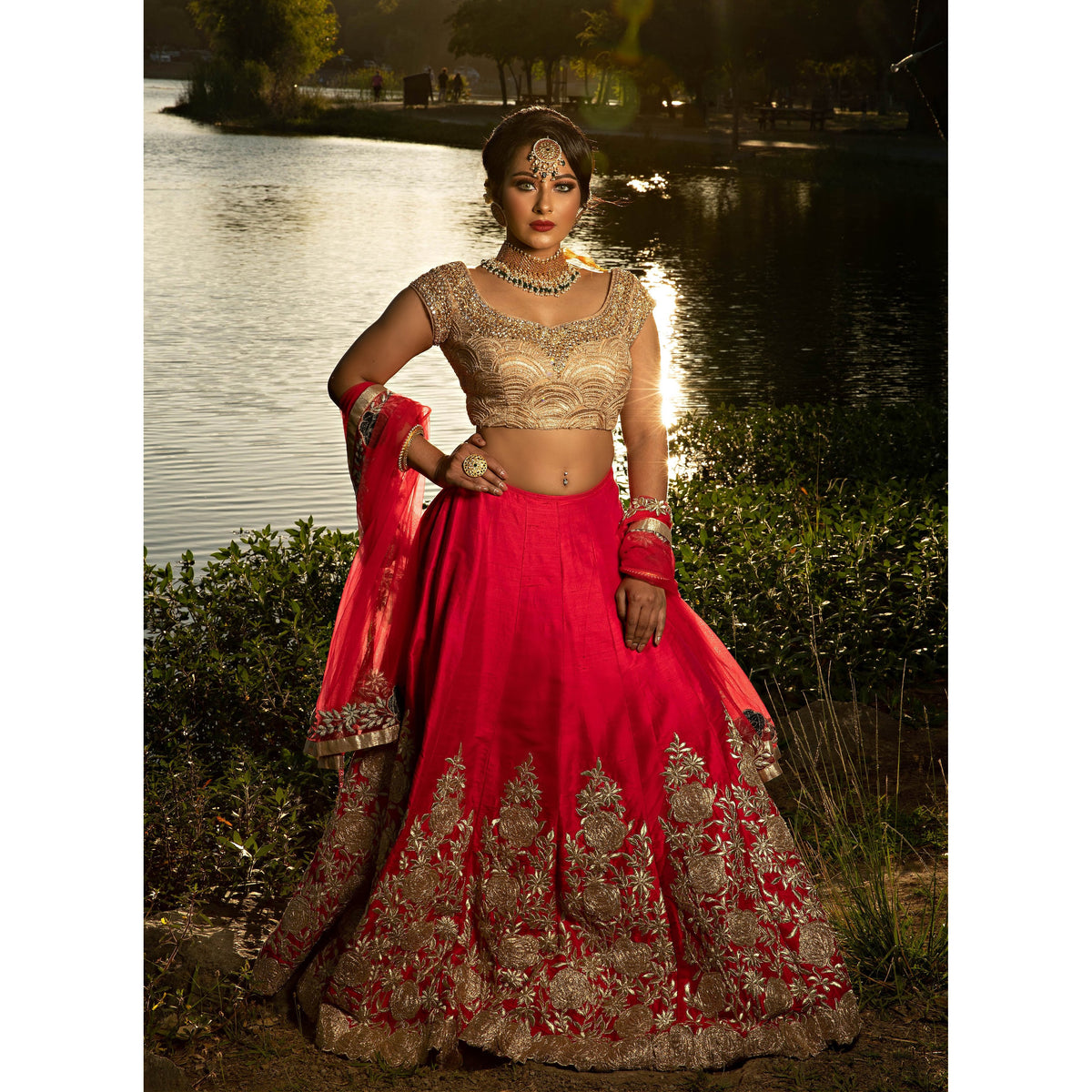 wedding event lehenga