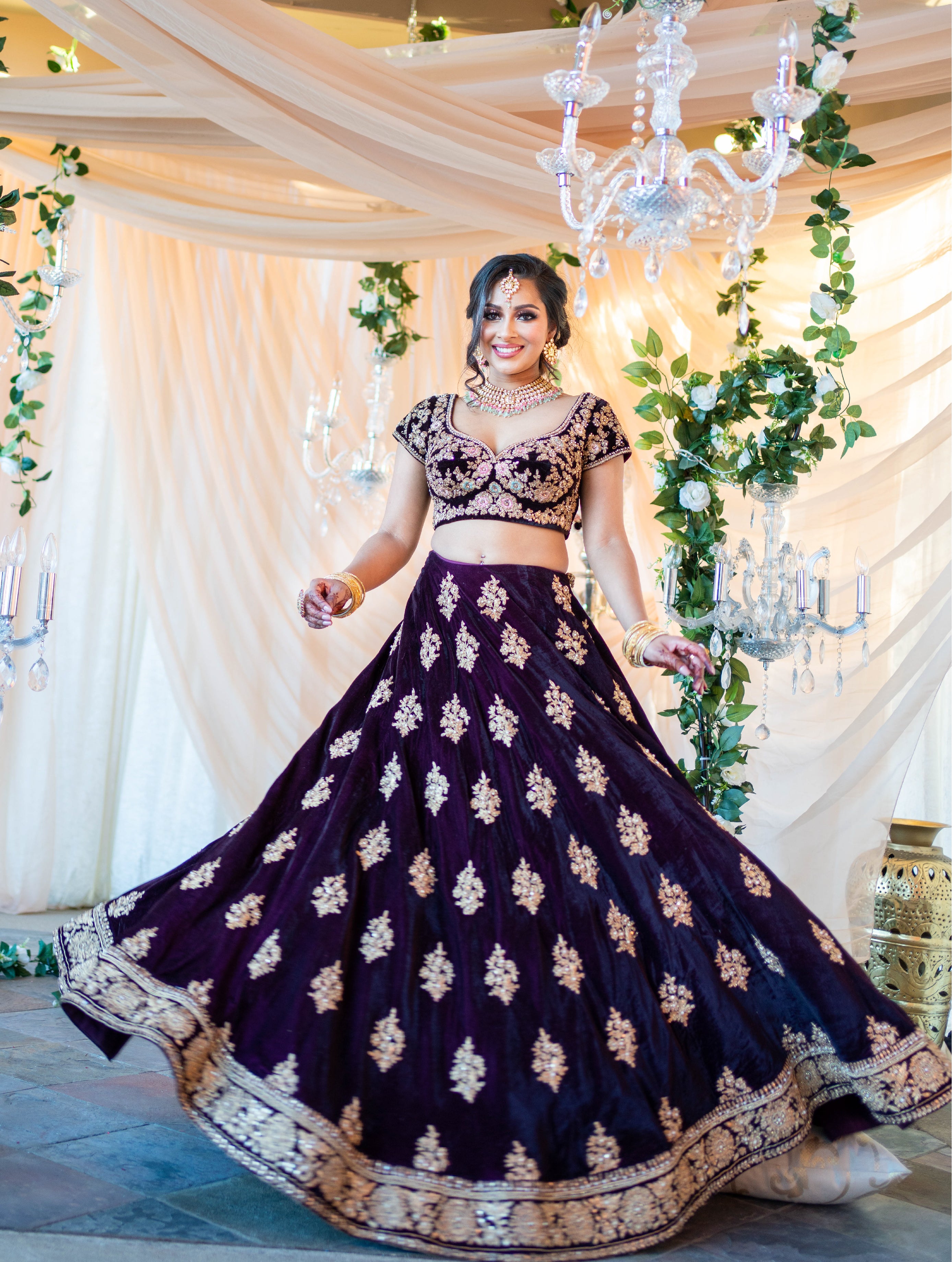 Ruhani Lehenga – VAMA DESIGNS Indian Bridal Couture
