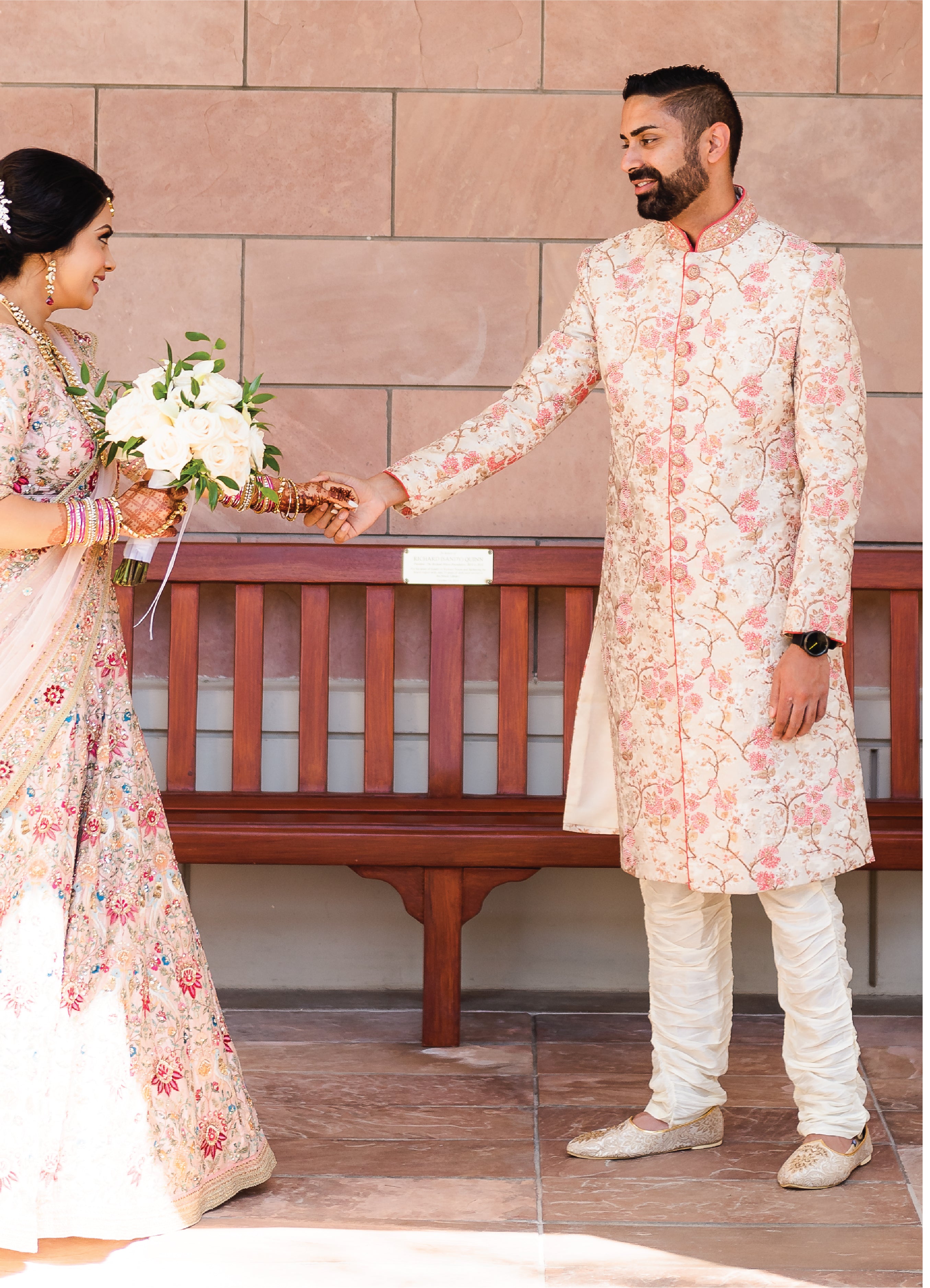 Buy Light Pink Soft Silk Embroidered Indowestern Sherwani Wedding Wear  Online at Best Price | Cbazaar