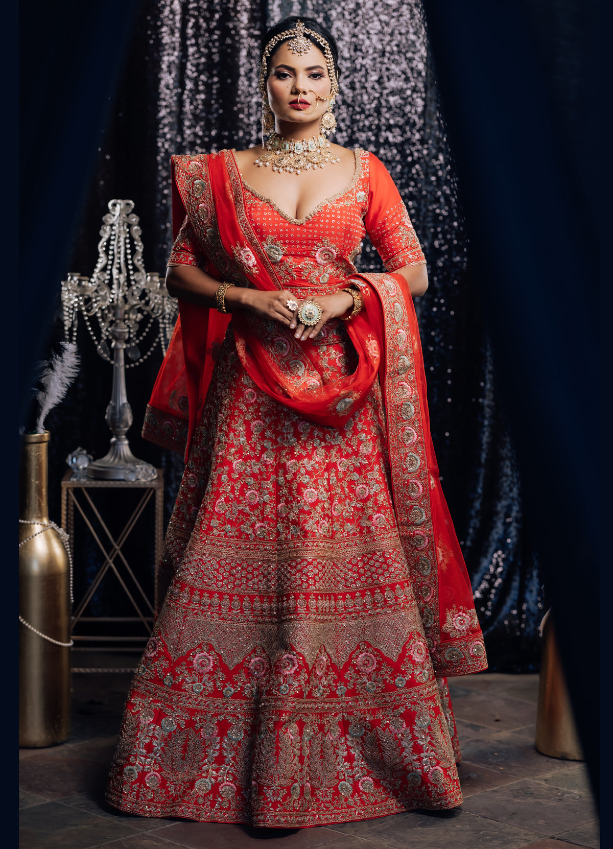 Gazal Lehenga
