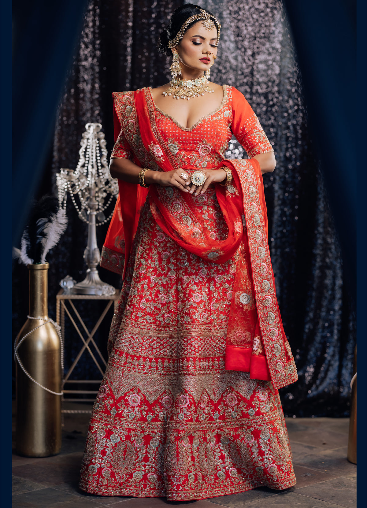 Gazal Lehenga