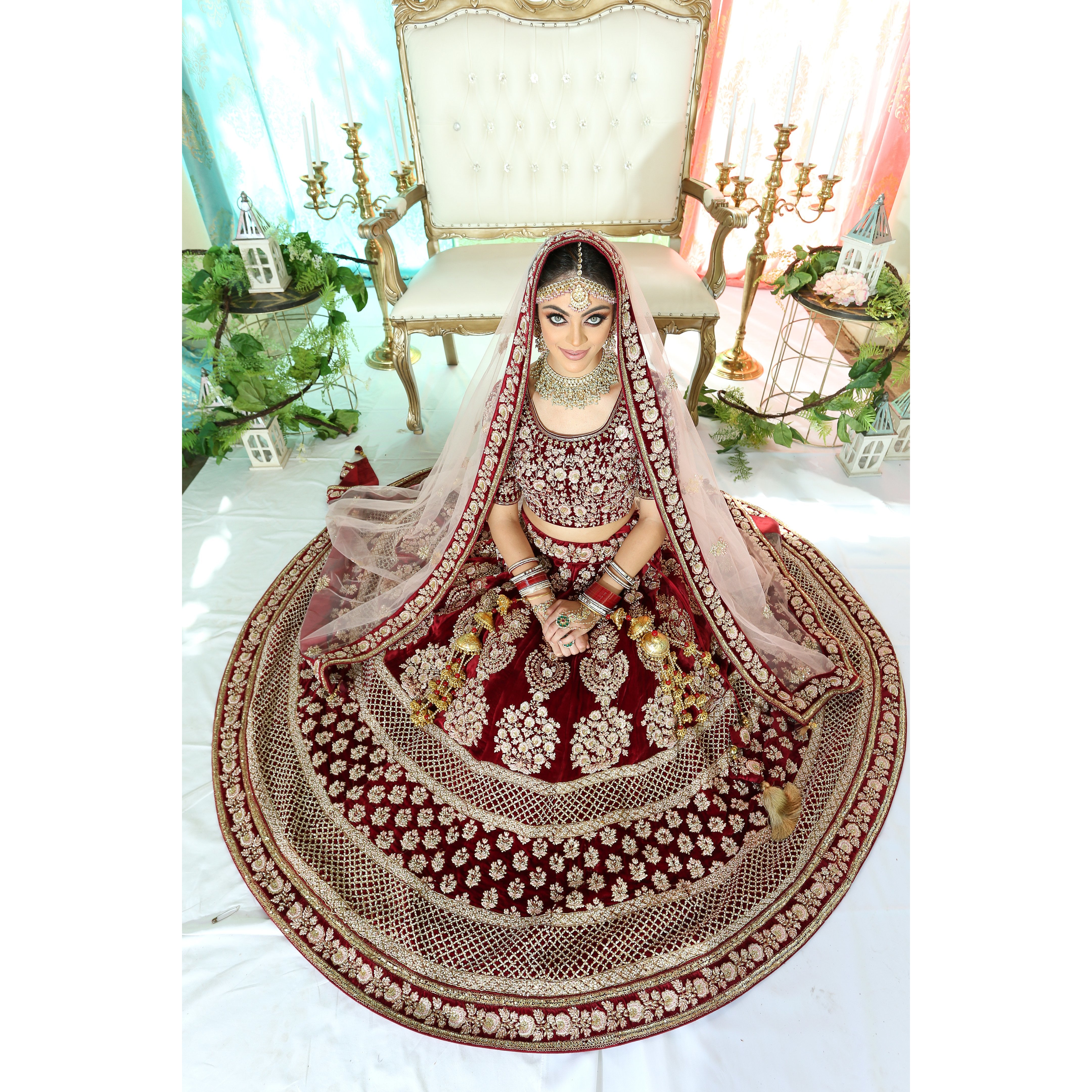 Light Weight pink Wedding Lehenga | Wedding Outfit