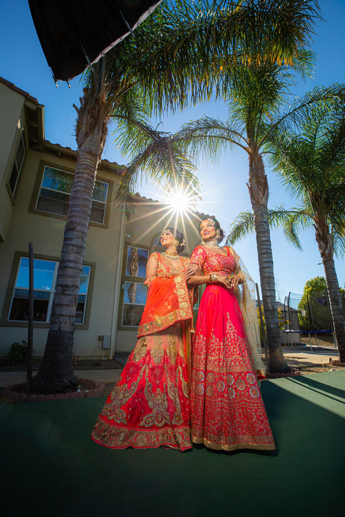 Ombre Lehenga